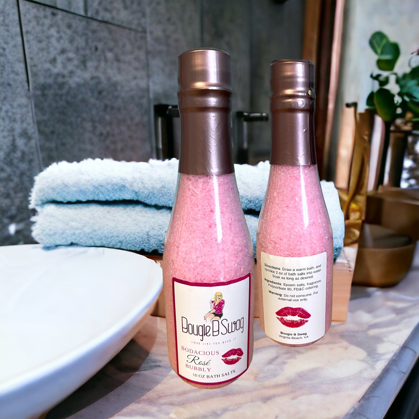Wine Scented Bath Salts
