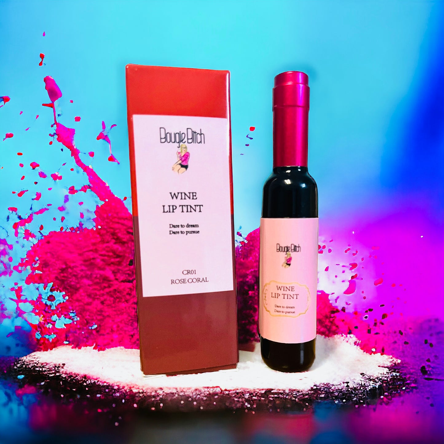 Bougie Bitch Wine Bottle Lip Gloss