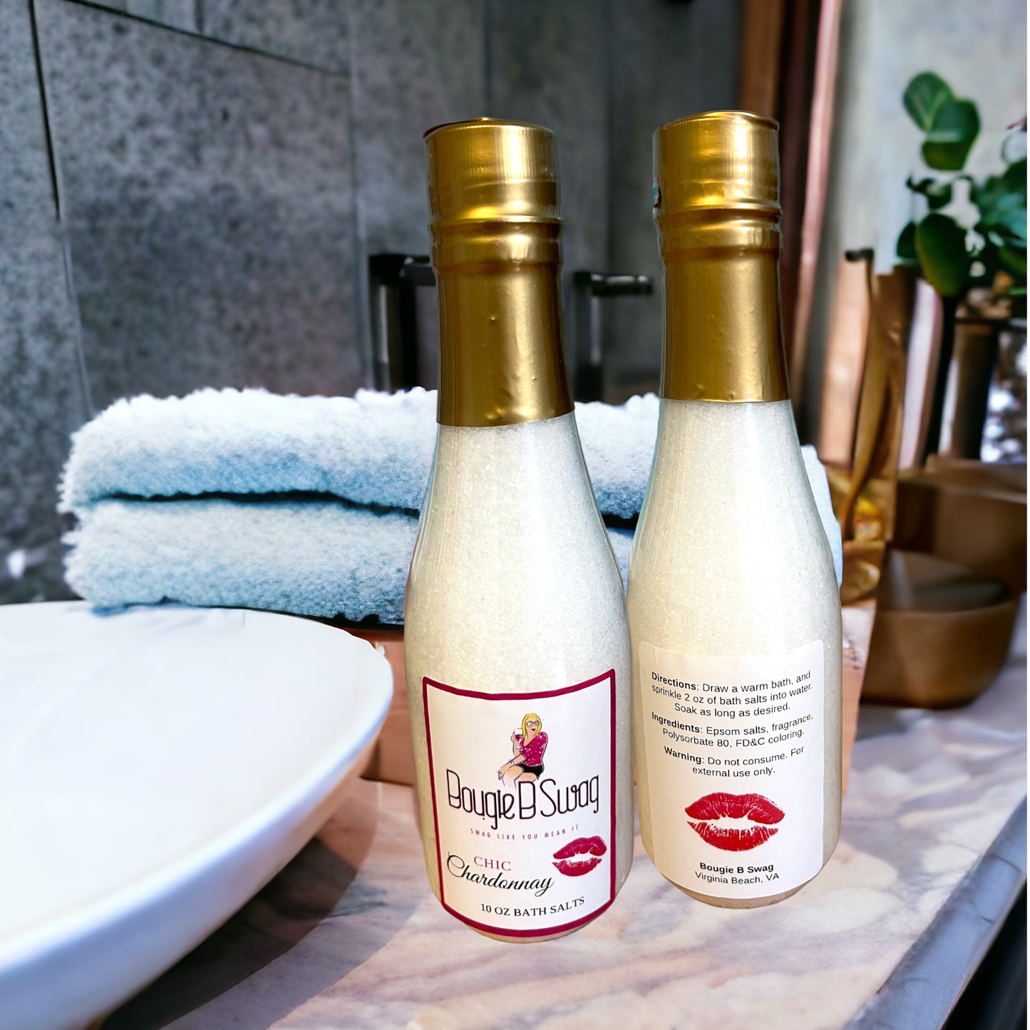 Wine Scented Bath Salts