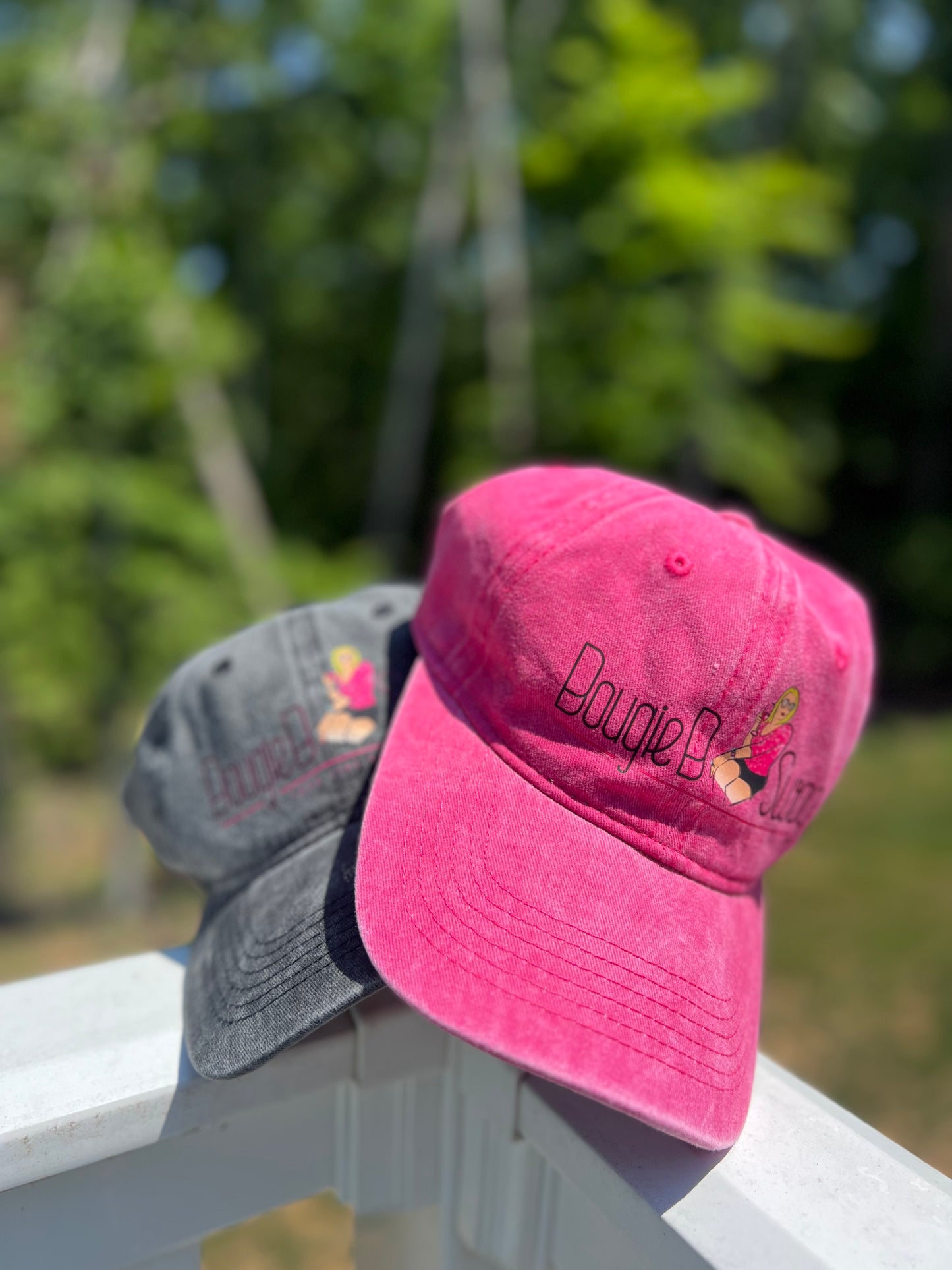 Bougie B Swag Distressed Ball Cap