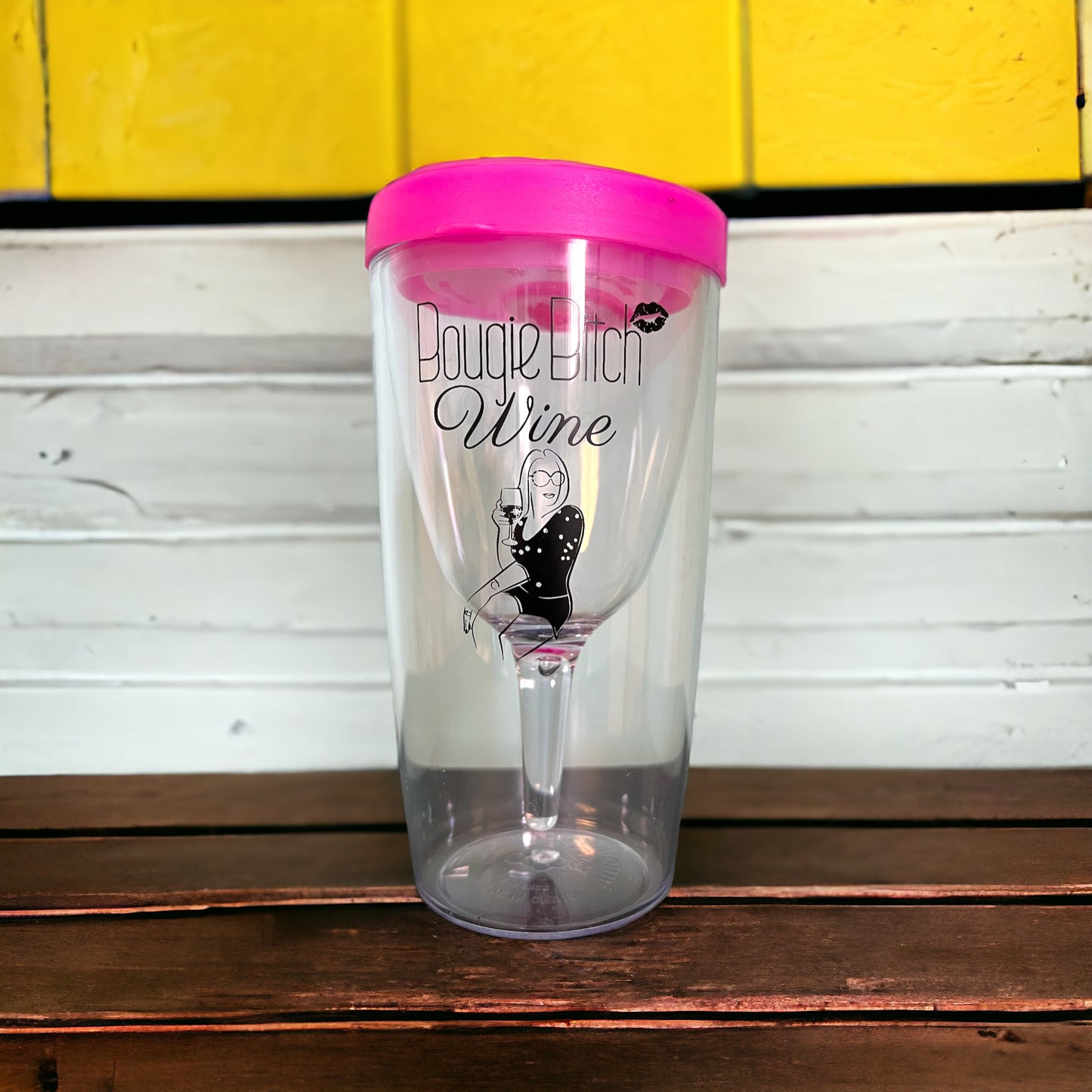 Bougie Bitch Wine Double Walled Wine Tumbler