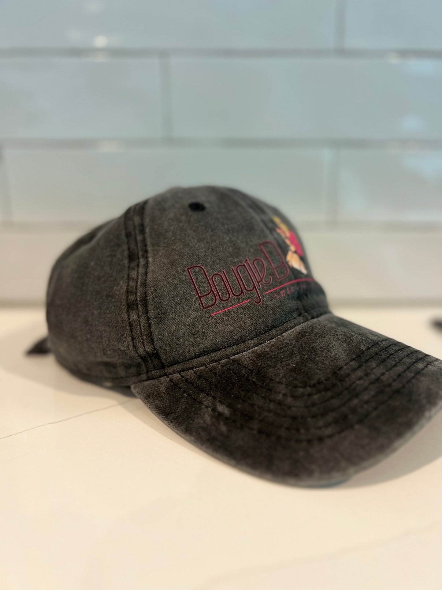 Bougie B Swag Distressed Ball Cap